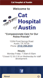Mobile Screenshot of cathospitalofaustin.com
